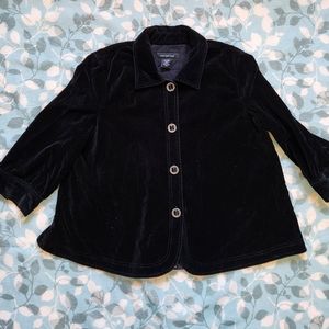 Calvin Klein Velvet Blazer Jacket